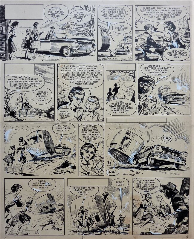 Princess par Bill Lacey - Planche originale