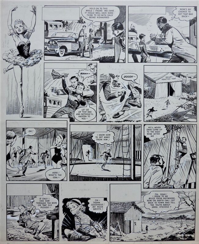 Princess par Bill Lacey - Planche originale