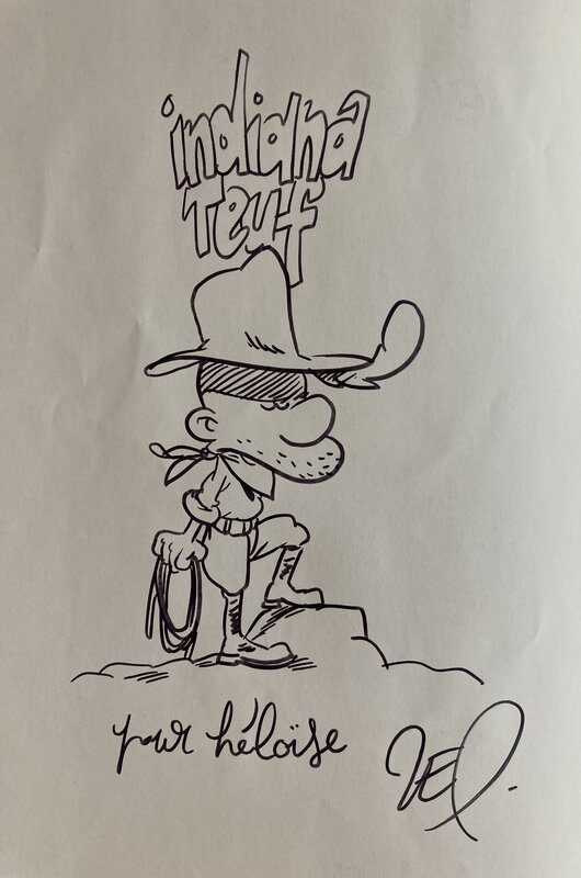 Titeuf T5 EO by Zep - Sketch