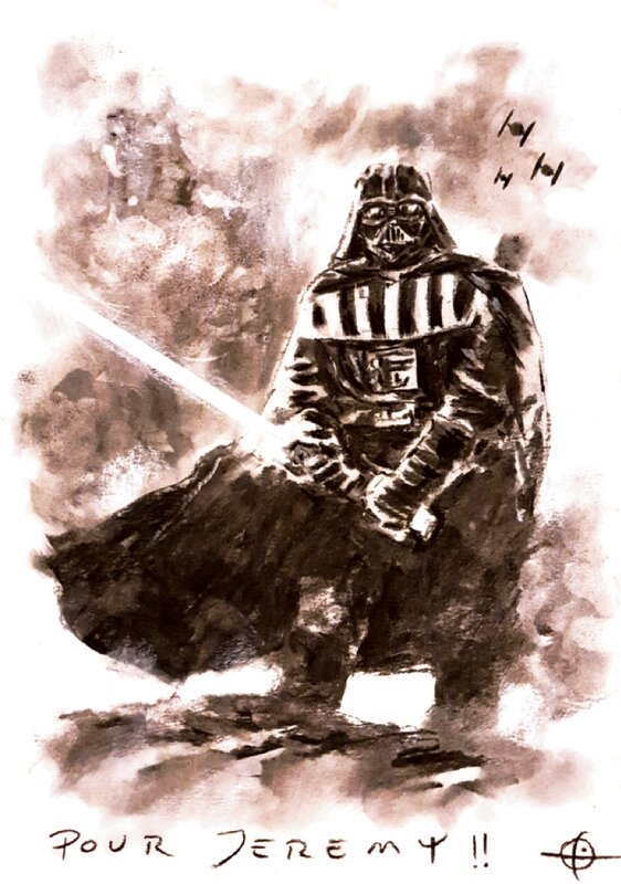 Dark Vador par Percio Facundo - Dédicace