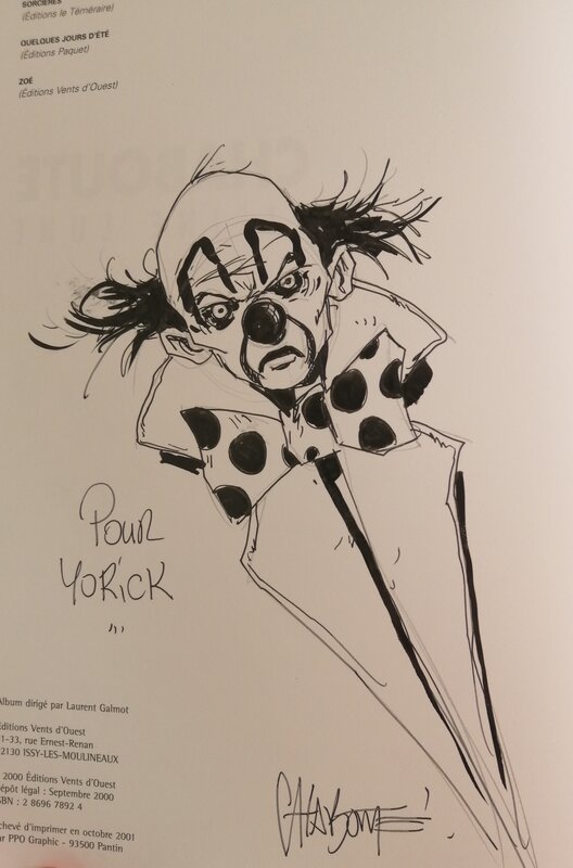 Christophe Chabouté, Pleine lune (one shot) - Sketch
