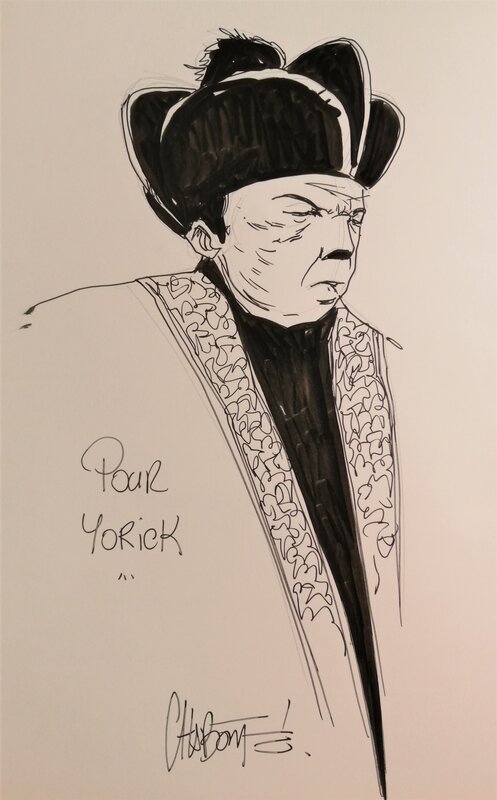 Zoé (one shot) by Christophe Chabouté - Sketch
