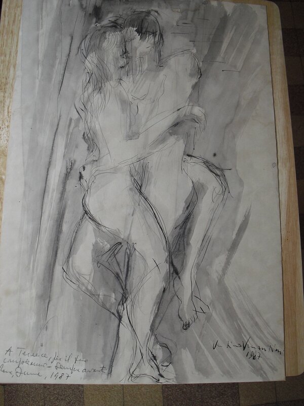 Venantino Venantini, Dessin de Venentino Venantini - Planche originale