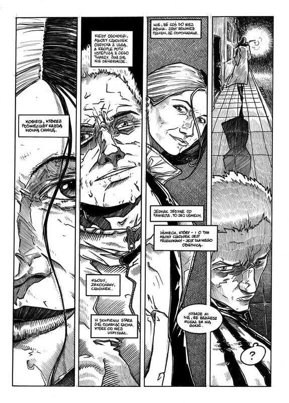 Marek Rudowski, Hubert Ronek, Dom żałoby 6 / Maison de deuil 6 - Comic Strip