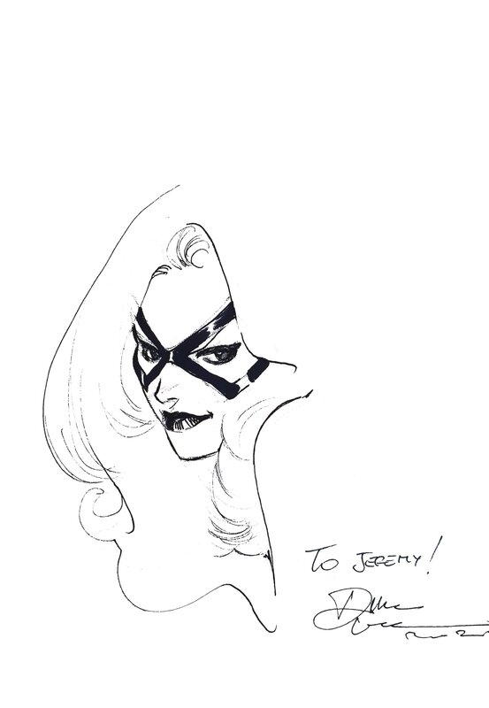 Black Cat par Dike Ruan - Dédicace