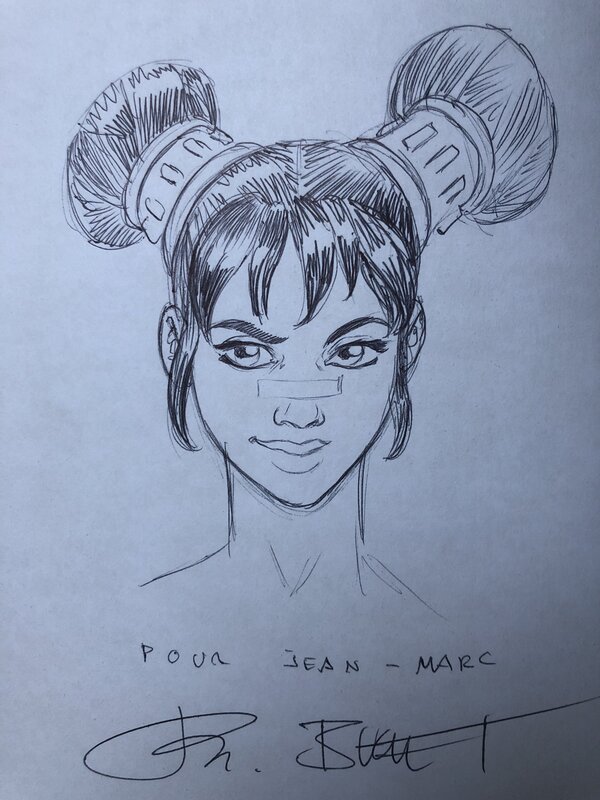 Beau Visage by Philippe Buchet - Sketch