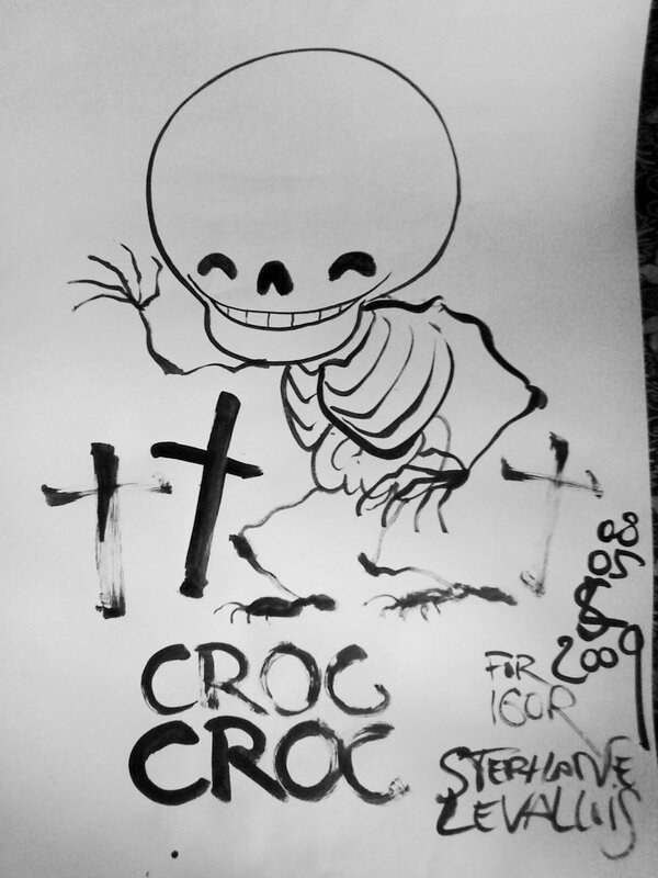 Croc Croc by Stéphane Levallois - Sketch