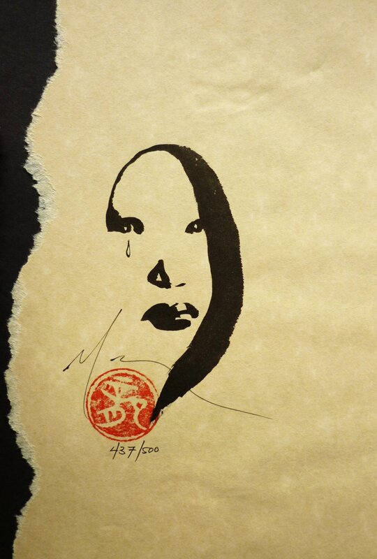 David W. Mack, Kabuki: Metamorphosis Limited Edition Hardcover sketch - Dédicace