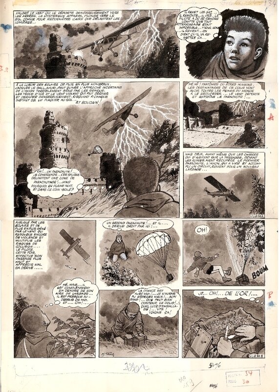 MITACQ : Jacques Legall - Planche originale