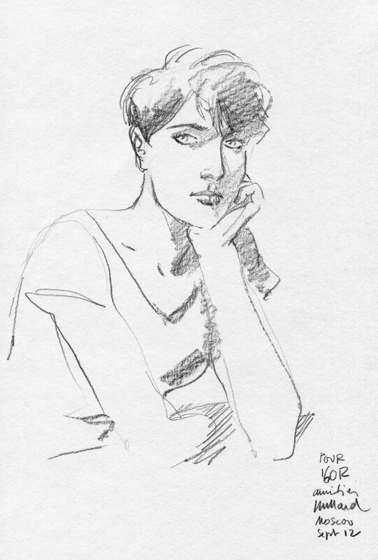 André Juillard - Louise - Sketch