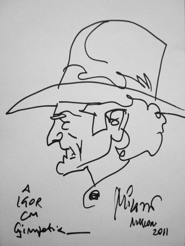 Ken Parker by Ivo Milazzo - Sketch