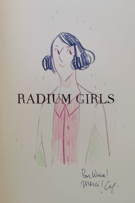 Radium girls par Cy. - Dédicace