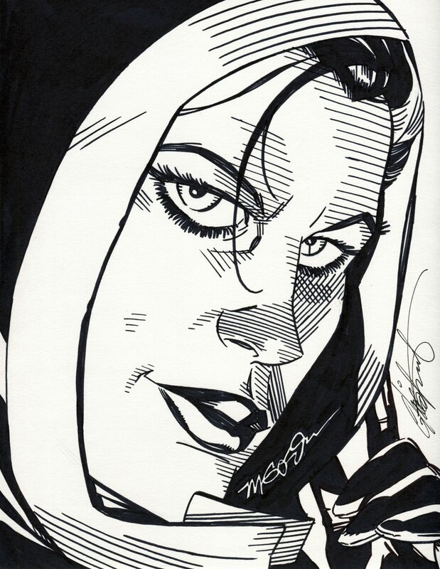 Rogue by Michael Golden - Sketch