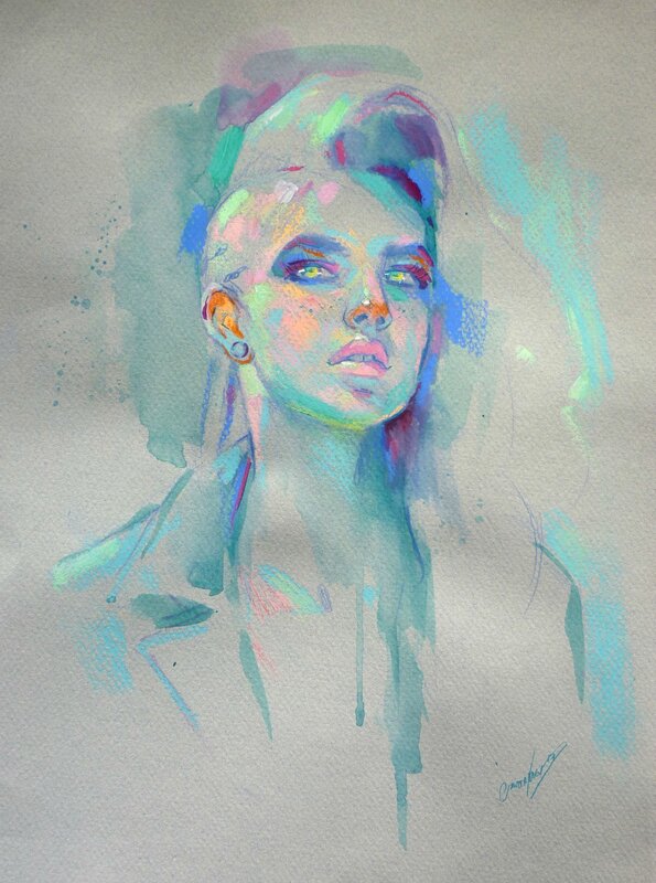 Sketch by Marta Nael - Original Illustration