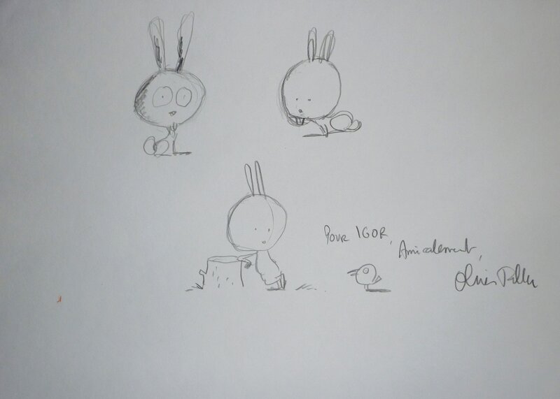 Sketches by Olivier Tallec - Sketch