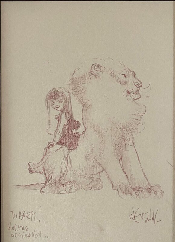 Wendling Lion - Sketch