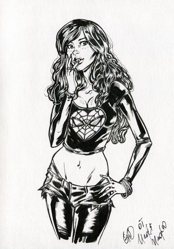 Mary Jane Watson by Ihor Loboda - Sketch