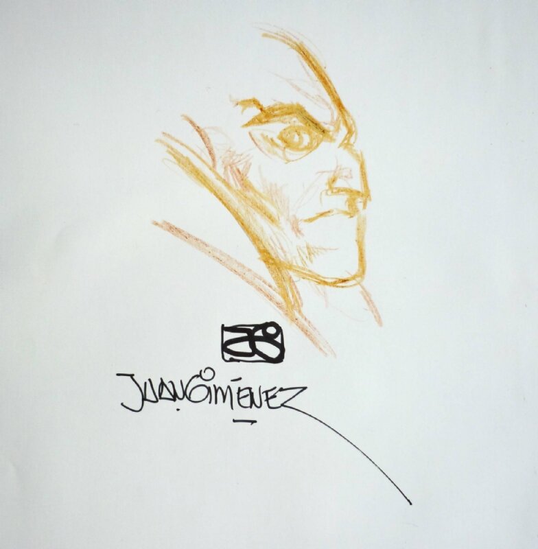 Metabaron by Juan Giménez - Sketch