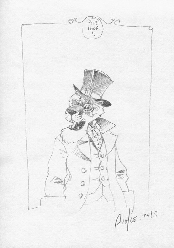 Alexis Nesme, Lord Edward Glenarvan - Sketch