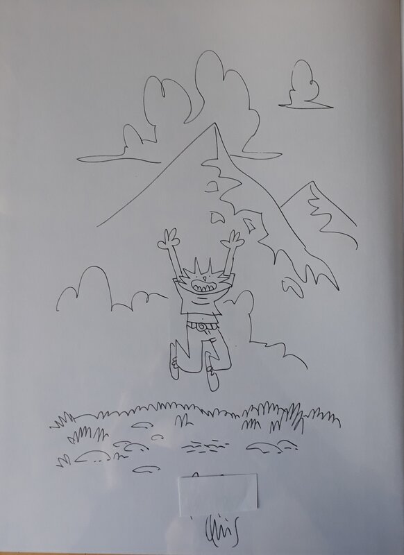Richard by Lewis Trondheim - Sketch