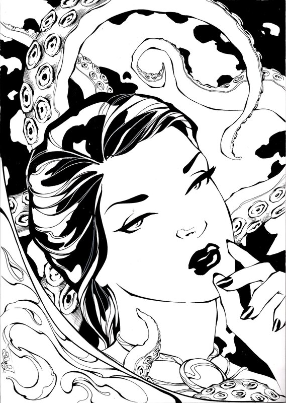 Creüse - L'Eau by Elsa Charretier - Original Illustration
