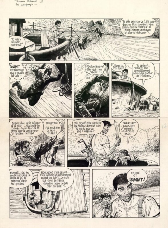 Franz - Thomas Noland 4 - Les Naufragés de la Jungle planche 7 - Comic Strip