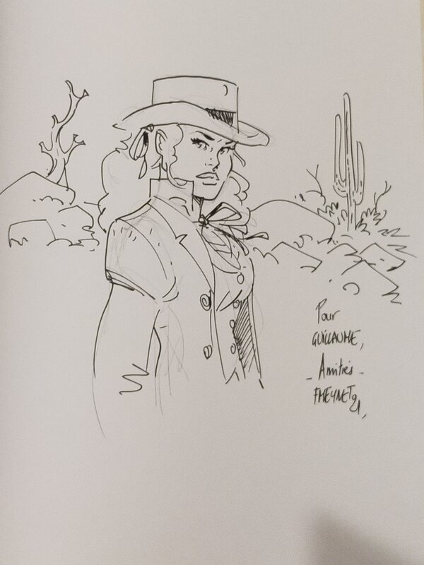Félix Meynet, Sauvage TT2 bruno graff - Sketch