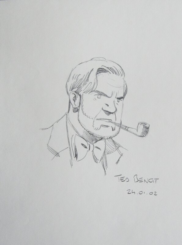 Mortimer par Ted Benoit - Dédicace