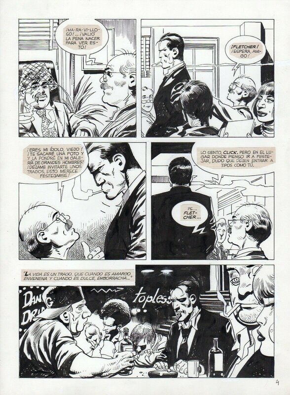 Alberto Saichann - Fletcher & Click 10 pg 04 - Comic Strip