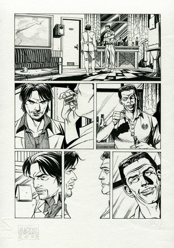 Alessio Fortunato - John Doe 10 pg 27 - Comic Strip