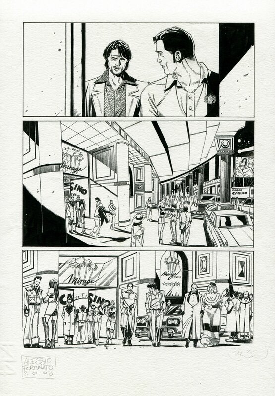 Alessio Fortunato - John Doe 10 pg 32 - Comic Strip