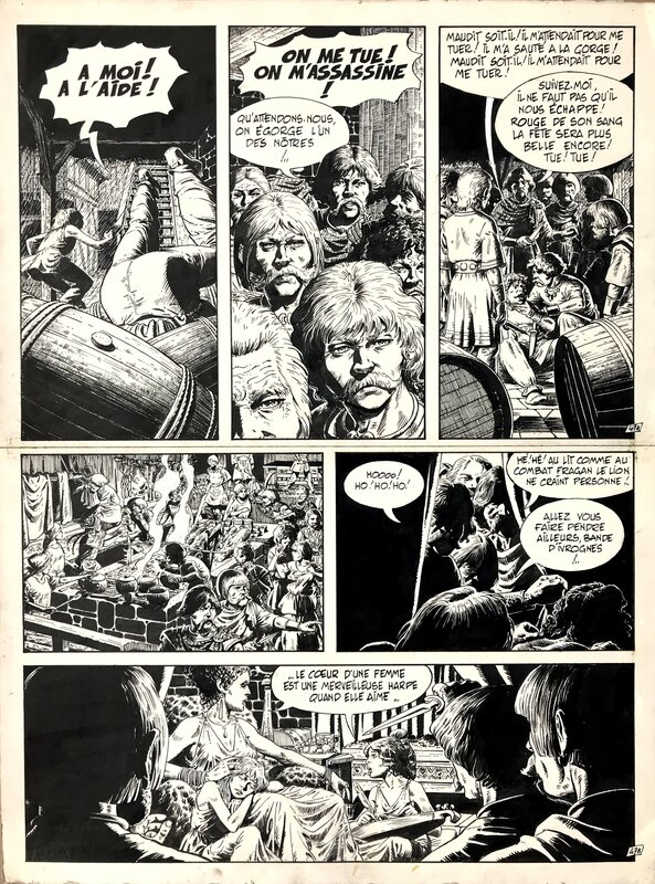 Claude Auclair, Bran Ruz - planche 47 - Comic Strip