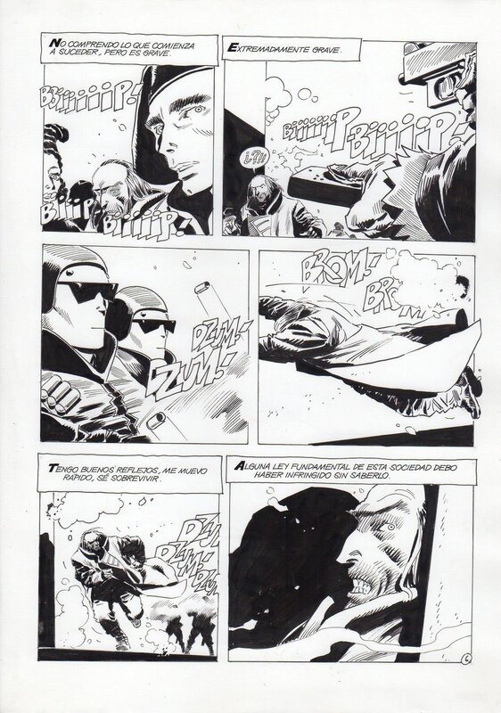 Enrique Breccia - El Extranjero 05 pg 06 - Comic Strip