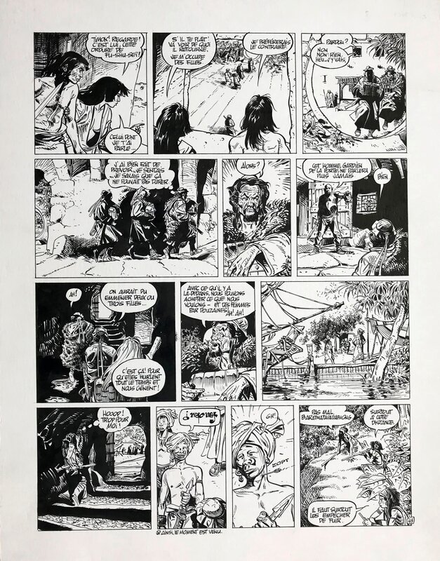 Franz, Poupée d'Ivoire 6 - Le Juge - planche 43 - Planche originale