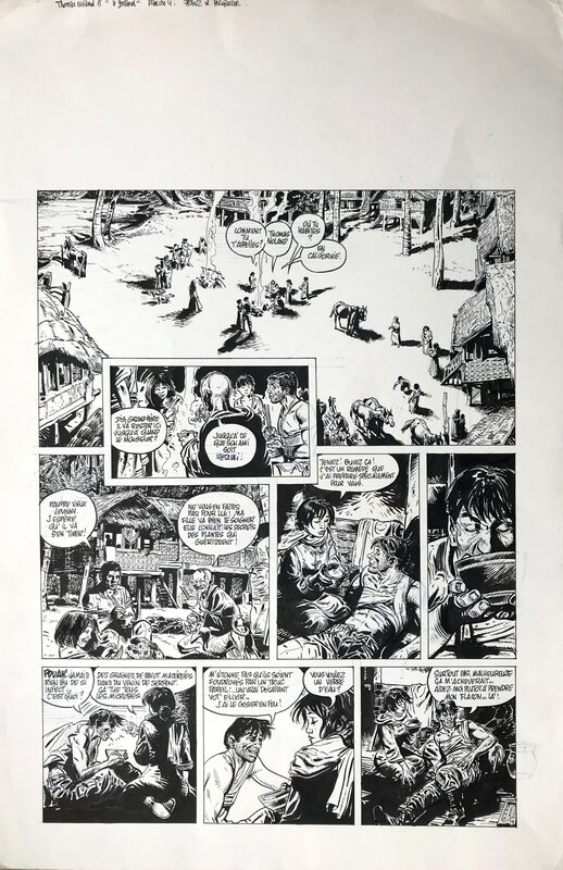 Franz, Thomas Noland 5 - Le Goéland - planche 4 - Comic Strip