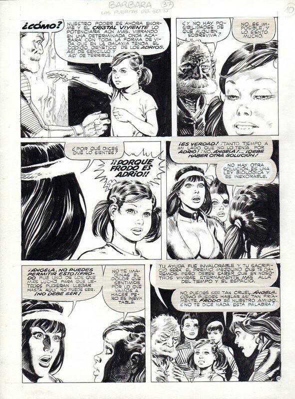 Juan Zanotto - Barbara 37 pg 10 - Comic Strip
