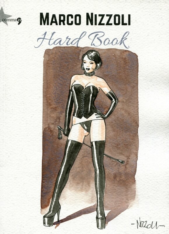 Sketch Cover by Marco Nizzoli (Hard Book - White Cover Edition) - Dédicace