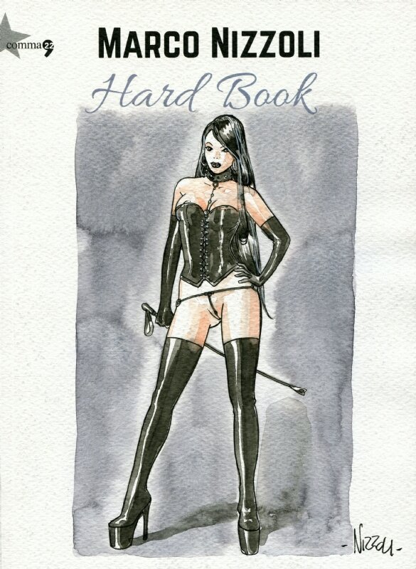 Sketch Cover by Marco Nizzoli (Hard Book - White Cover Edition) - Dédicace