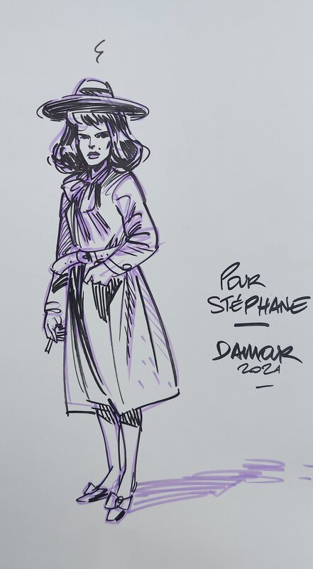 La cagoule by Damour - Sketch