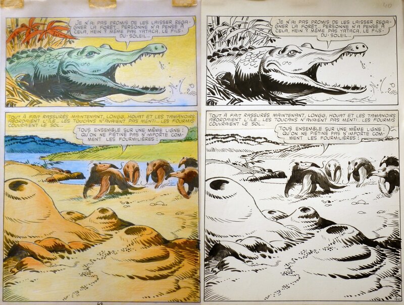 Ferdinando Tacconi - Yataca 10 pg 40 - Comic Strip