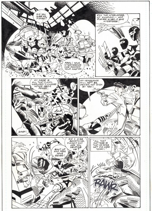 Frank Fosco, Andrew Pepoy, Gary Carlson, Chris Eliopoulos, Tortues Ninja : Urban Legends - Comic Strip