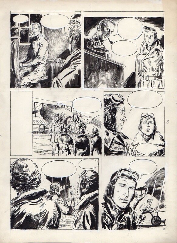 Victor Hugo Arias - Base 86 #01 pg 05 - Planche originale