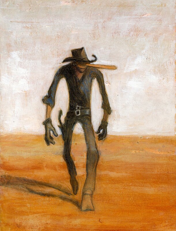 Christophe Blain, 2006 - Gus - Illustration couleur - Original Illustration