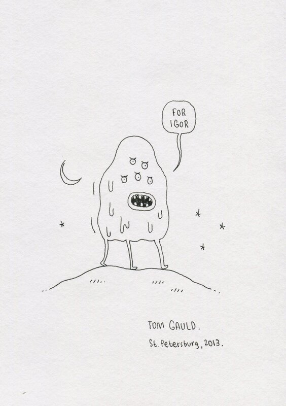 Monster by Tom Gauld - Sketch