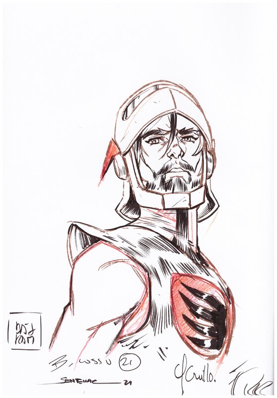 Goldorak by Denis Bajram, Alexis Sentenac, Brice Cossu, Yoann Guillo - Sketch