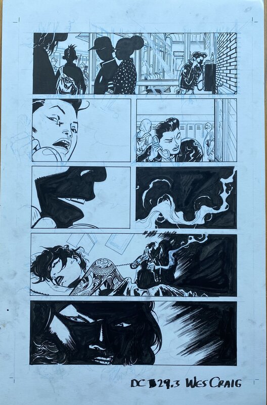 Wes Craig - Deadly Class - Planche originale