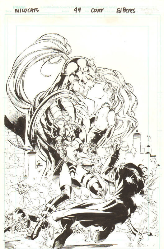 Wildcats 49 par Ed Benes, Wellington Diaz - Planche originale