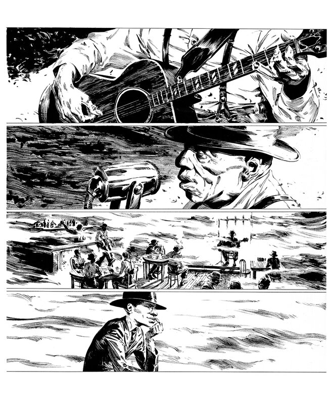 Mikaël Bourgouin, Mathieu Mariolle, Planche 01 Blue Note T.2 - Comic Strip