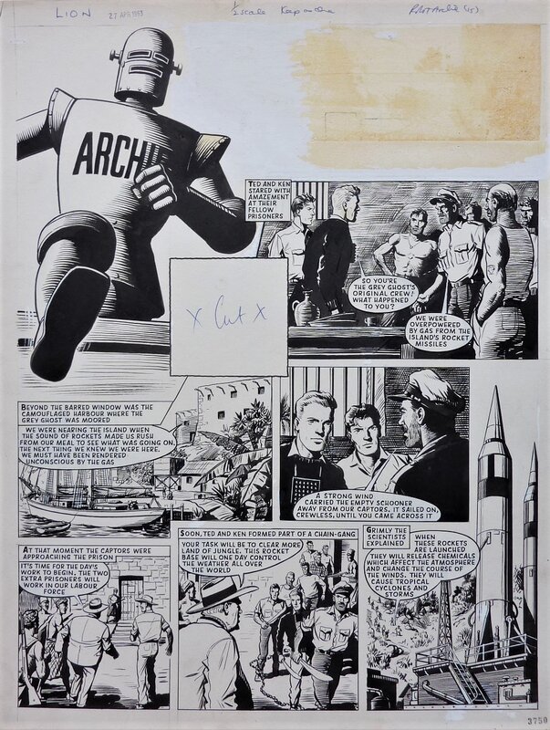 Robot Archie by Ted Kearon - Comic Strip