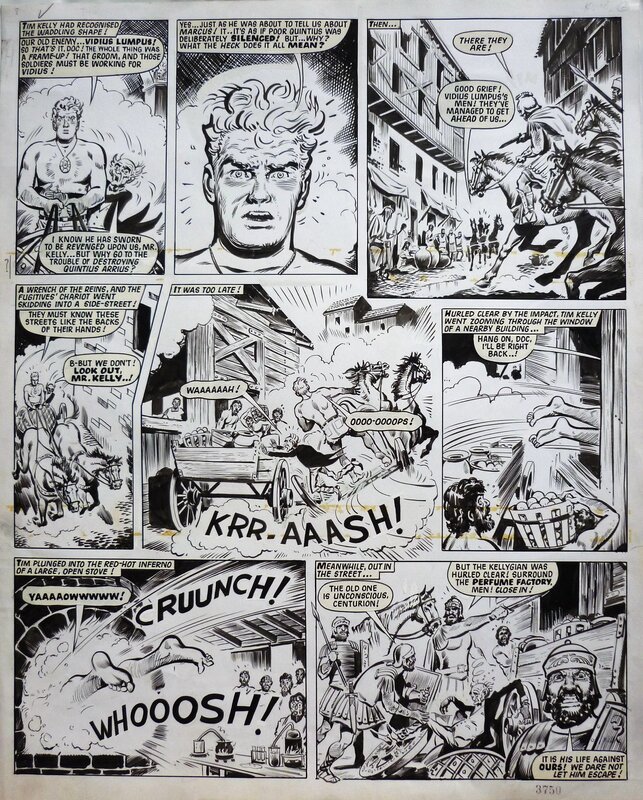 Francisco Solano Lopez, Kelly's Eye (Valiant, september 26, 1970) - Comic Strip